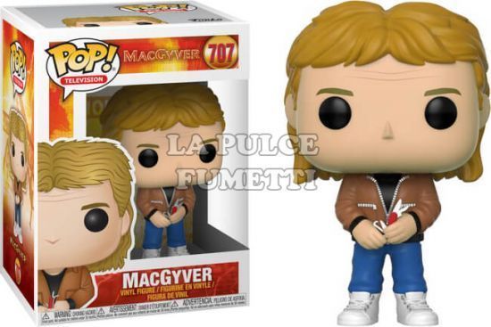 MACGYVER - VINYL FIGURE # 707 - POP TELEVISION FUNKO 